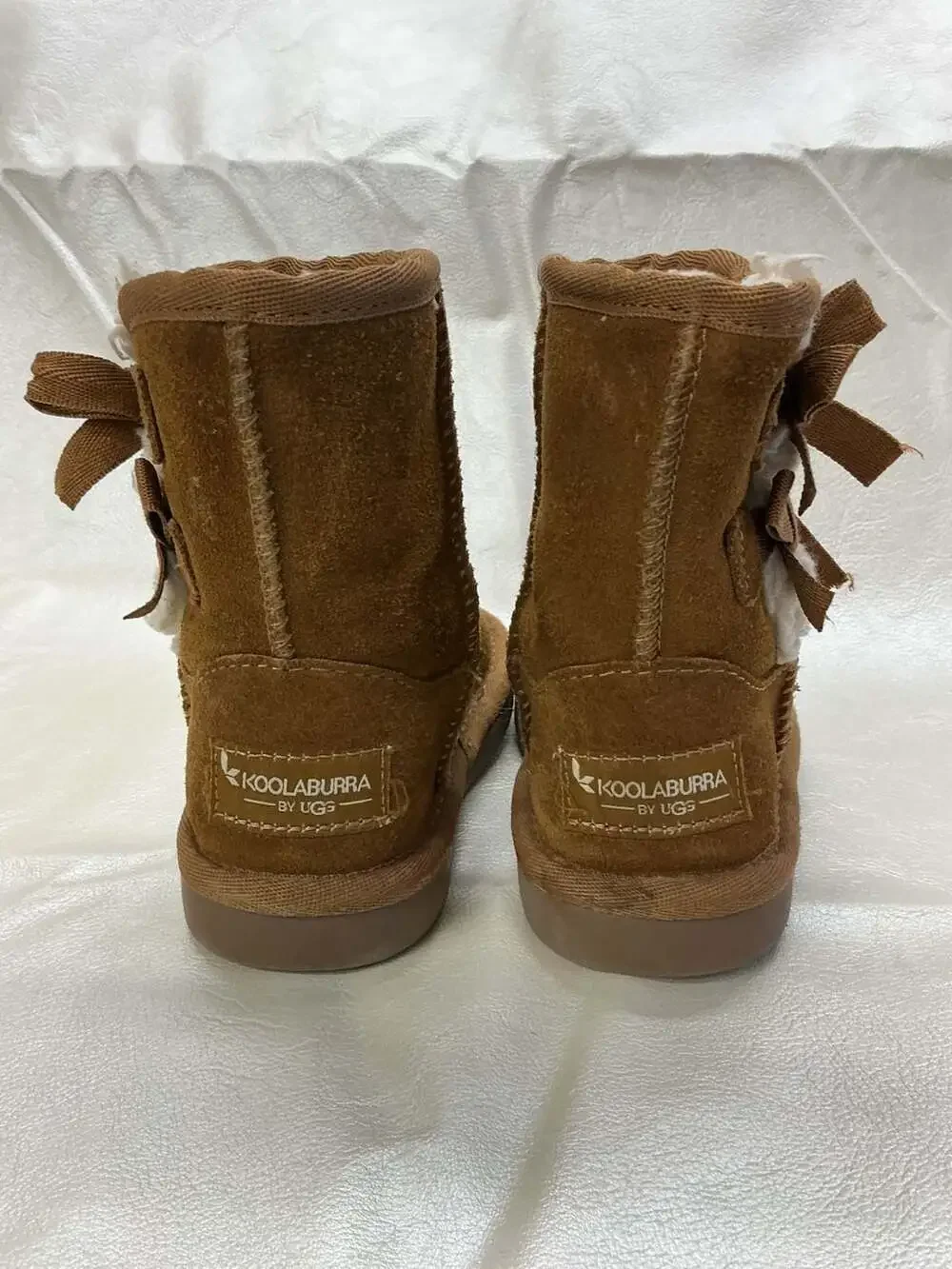 Koolaburra by UGG Victoria Short Toddler Girls' Boots with Side Bows